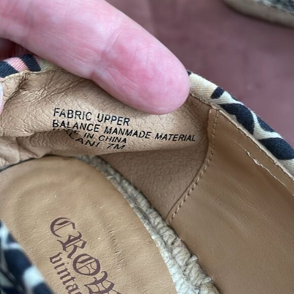 Crown Vintage espadrilles size 7 - Picture 8 of 9